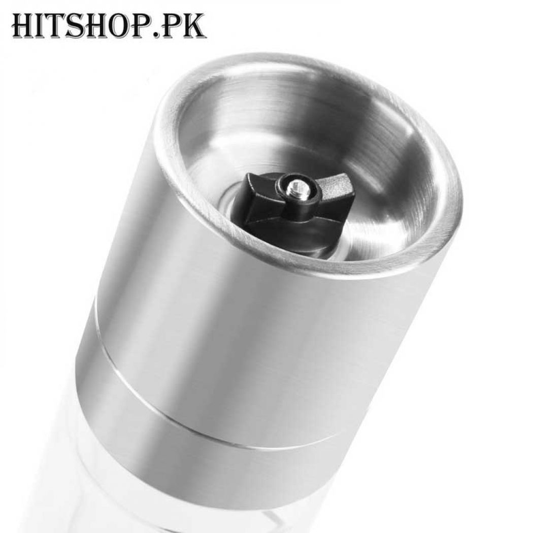 2 In 1 Stainless Steel Manual Salt Pepper Mill Grinder
